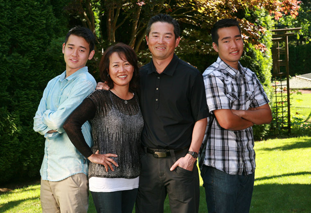 Dr. Sean Kim and family